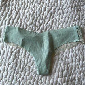 VS Lace Back No Show Thong